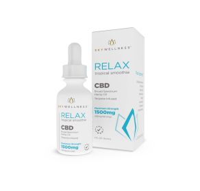 Sky Wellness CBD Relax Oil Drops 1500mg Tropical Smoothie