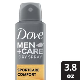 Dove Men+Care Dry Spray Sport care Comfort 3.8 Oz. (Pack of 3)