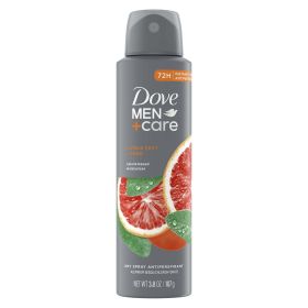 Dove Men+Care Men's Antiperspirant Dry Spray Citrus Zest & Sage, 3.8 oz