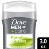 Dove Men+Care Long Lasting Men's Deodorant Stick, Paradiso Sunrise, 3 oz