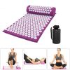 Yoga Massage Mat Acupressure Relieve Stress Back Cushion Massage Yoga Mat Back Pain Relief Needle Pad With Pillow