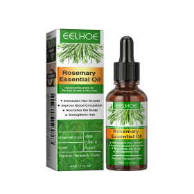 EELHOE Rosemary Moisturizing Conditioning Oil Anti-Breakage Nourishing Scalp Hair Growth Conditioning Oil (Color: 2pcs)