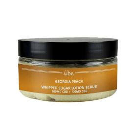 CBD Sugar Lotion Scrubs (Scent: Georgia Peach)