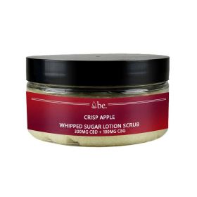 CBD Sugar Lotion Scrubs (Scent: Crisp Apple)